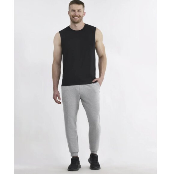 Athletic Works Men's Big & Tall Tri-Blend Muscle Tee Shirt Tank Top - Picture 1 of 3